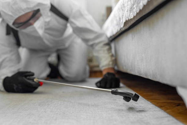 Professional Pest Control technician working in Wauseon, OH